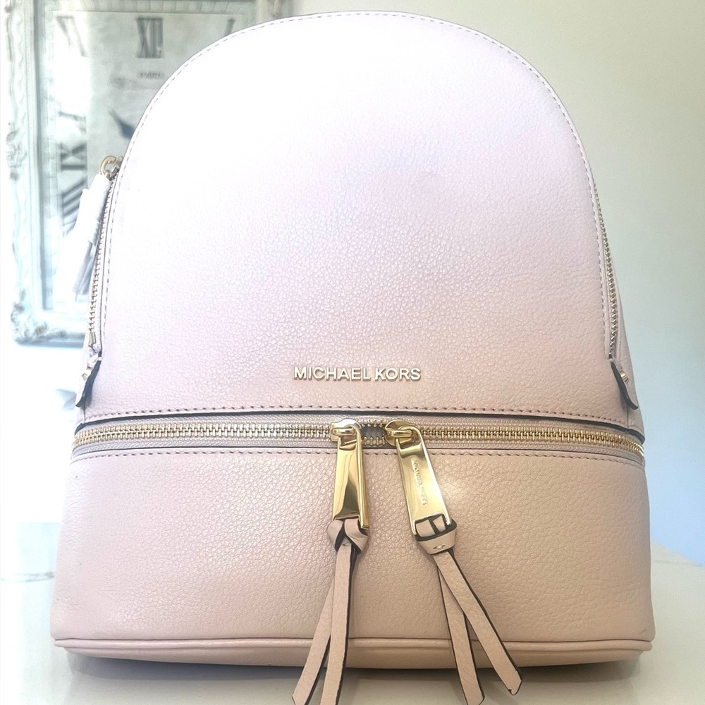 SOLD!! Michael Kors Blush Pink Backpack NWT